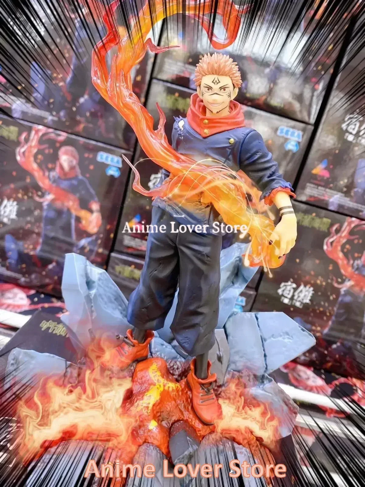 شخصية أنيمي أصلية SEGA Jujutsu Kaisen Satoru Gojo Ryomen Sukuna Okkotsu Yuta Fushiguro Megumi Toji