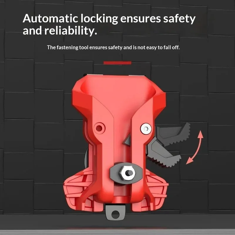 1Pc Portable High Altitude Anti-Fall Quick Hook Quick Install Remove Safety Hook for Handheld Drill
