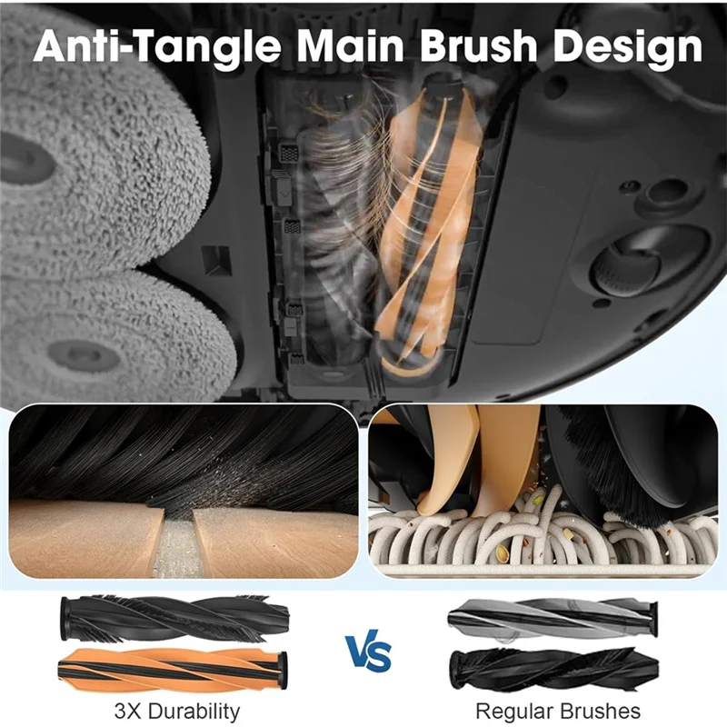 A76G-Dreame X50 ウルトラコンプリート/L50 プロウルトラ 21 ピース交換部品キットロボット掃除機アクセサリー