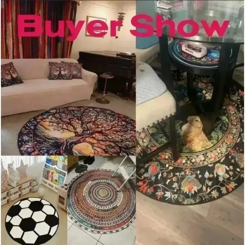 Colorful Flannel Floor Mat with Football Basketball and Tennis Prints Suitable for Bedroom or Game Room Carpets view 6