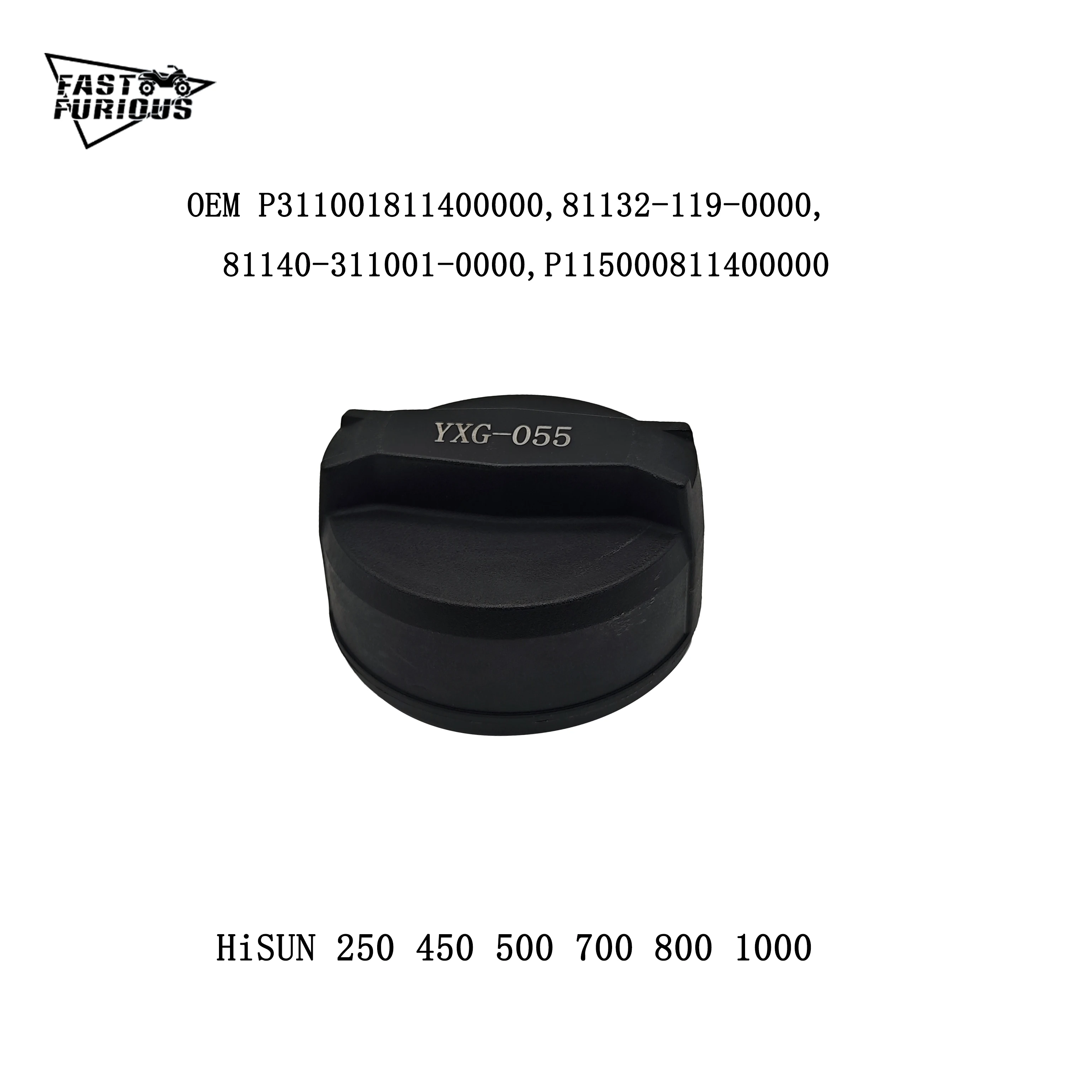 

Крышка бензобака UTV, крышка топливного бака, замок 81132-115-0000 P311001811400000 для HISUN 250 450 500 700 800 1000Quad, детали