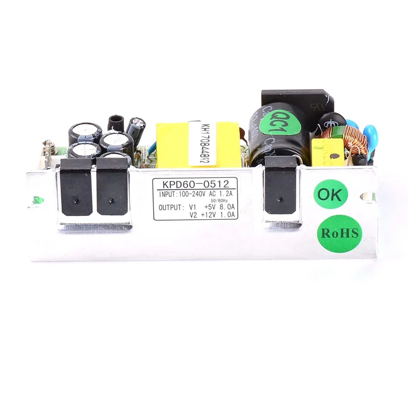 PCB Type 60w Dual Output +12V/2.5A -12V/2.5A Smps Switching Power Supply From China Factory