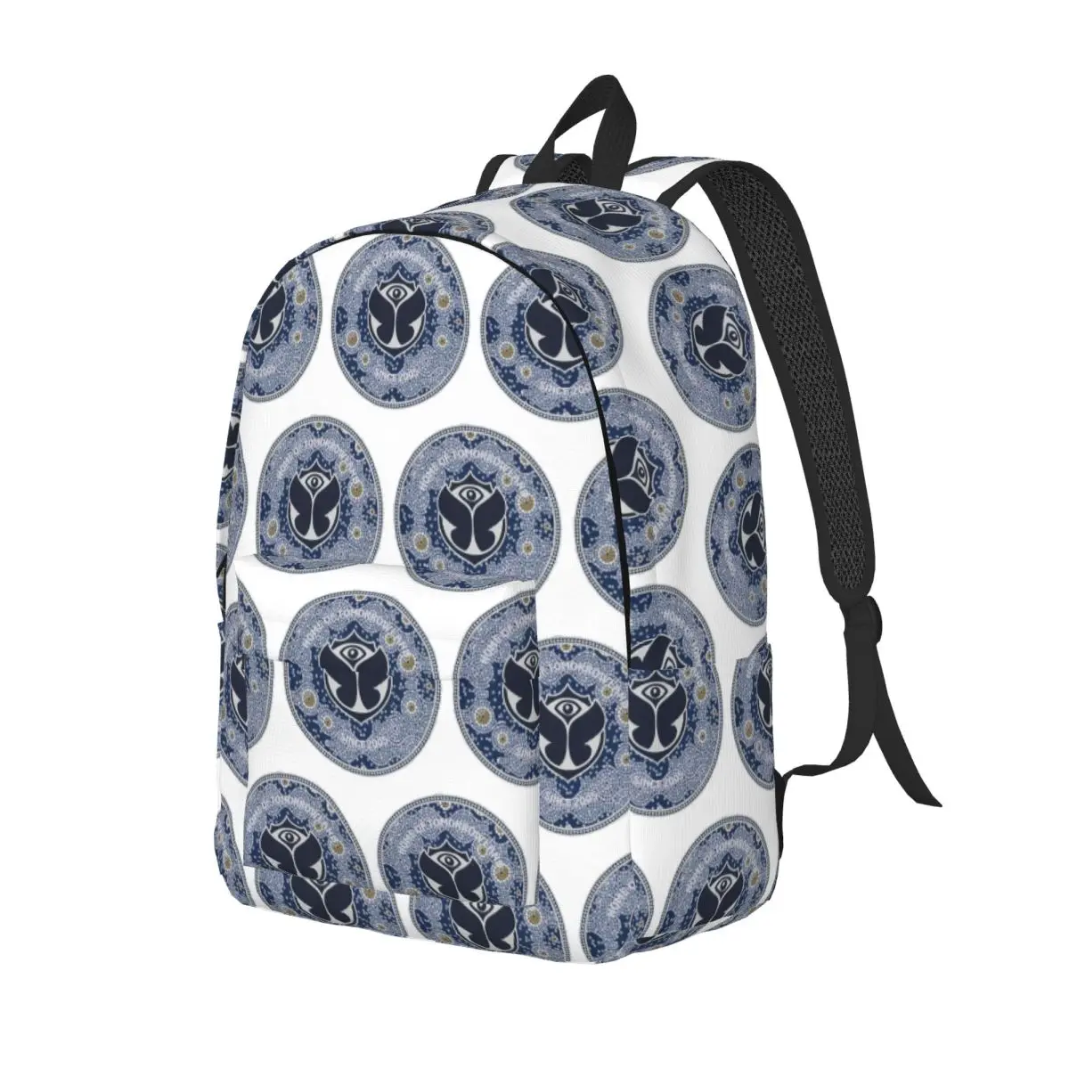Tomorrowland Belgian Electronic Dance Music Festival Student Backpack School Bag Daypack for Men Women Bookbag Shoulder Bags