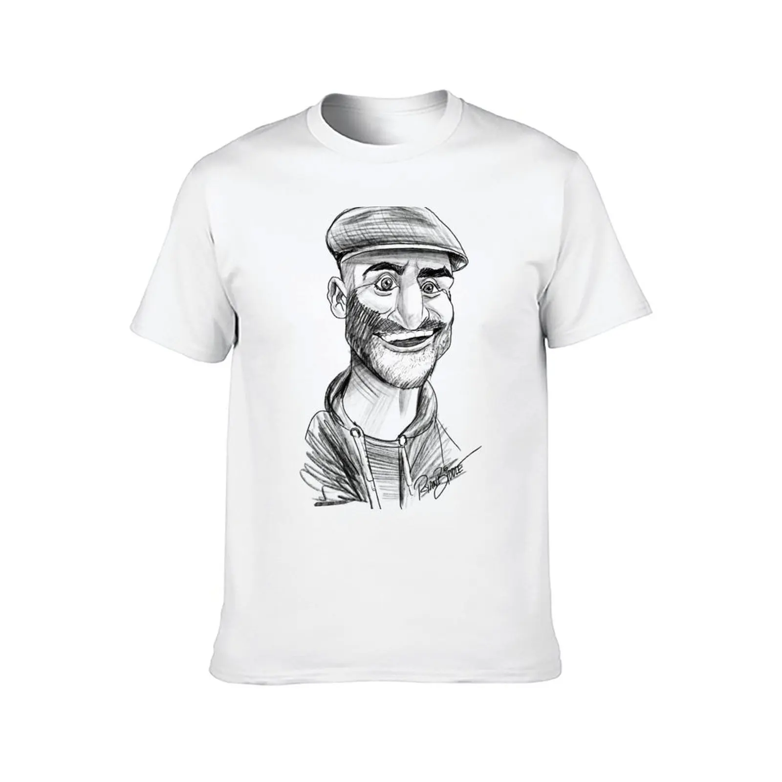 تي شيرت Brody Stevens Art تي شيرت رجالي برسوم جرافيك تي شيرت فاخر