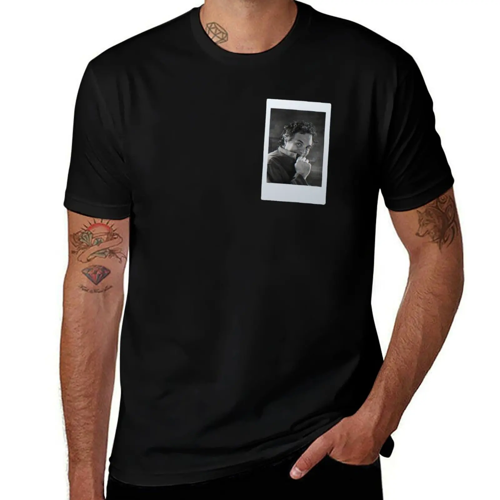 mark ruffalo ? polaroid T-Shirt Minimalist Graphic Tee Shirt T-Shirt