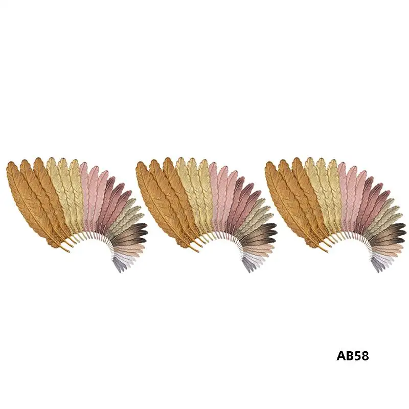 81 Pieces Of Metal Bookmarks Feather Bookmarks Feather Bookmarks For Students