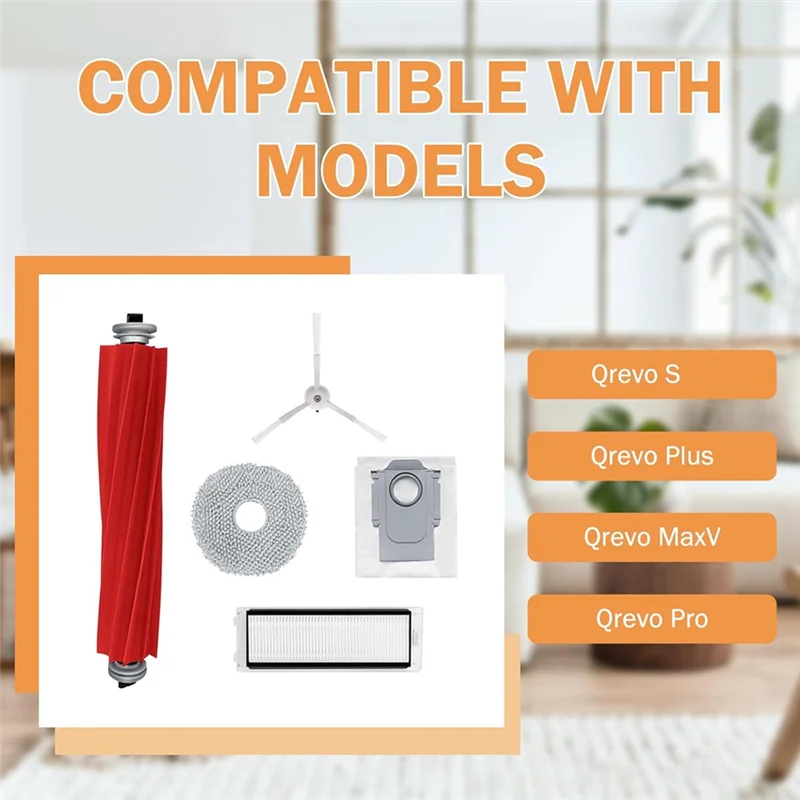 A005-peças de reposição para Roborock Qrevo S/Qrevo Plus/Qrevo Maxv/Qrevo Pro Acessórios para aspirador de pó