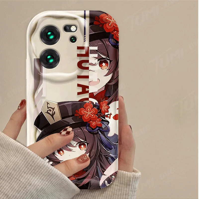 Genshin Impact Hu tao Albedo Phone Case For Xiaomi Redmi 12 12C 12R 11A 13C 10 10C 10X 9 Power 9A 9C 9T 8 K70E K70 K60 K50 Pro