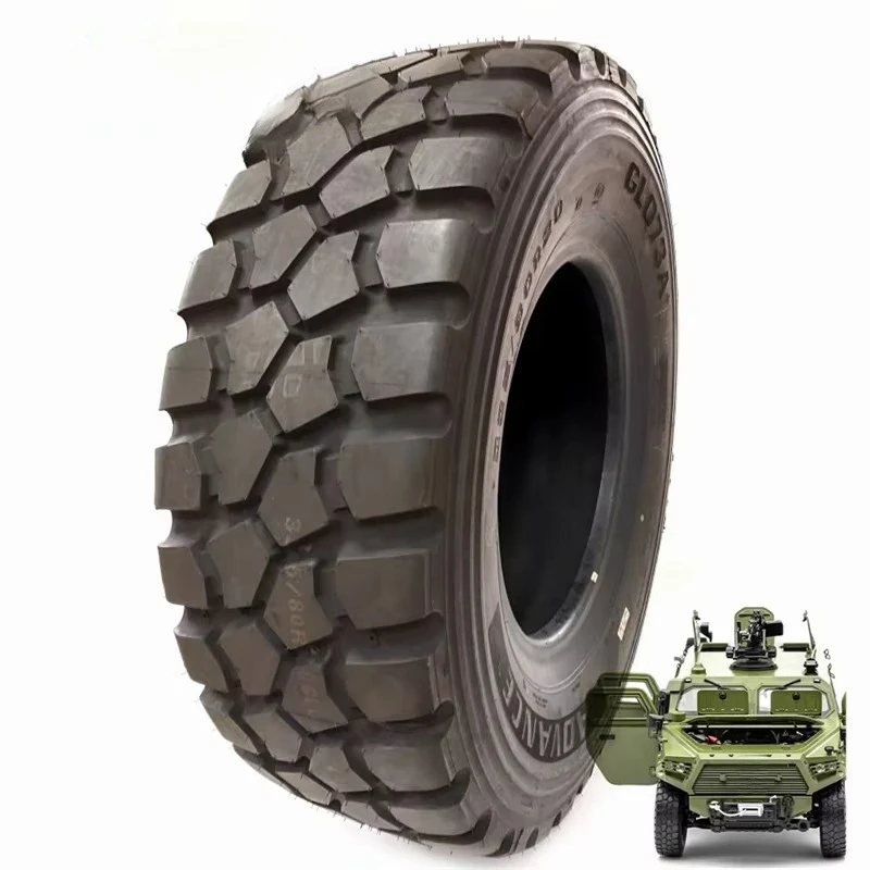 Off-road Wheel Tyre 335/80R20 for for  Dongfeng Mengshi EQ2083 CSK181 Series Vehicle Parts