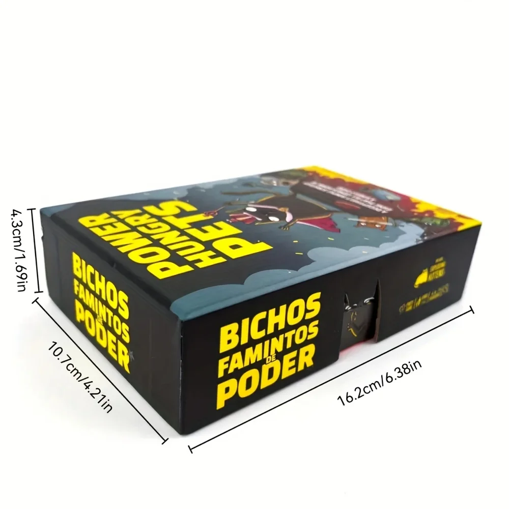 لعبة بطاقات Power Hungry Pet: Exploding Kittens - لعبة بطاقات استراتيجية ليلية للعائلة واللعبة تتسع لـ 2-6 لاعبين (الإصدار القياسي، 15 ميلًا