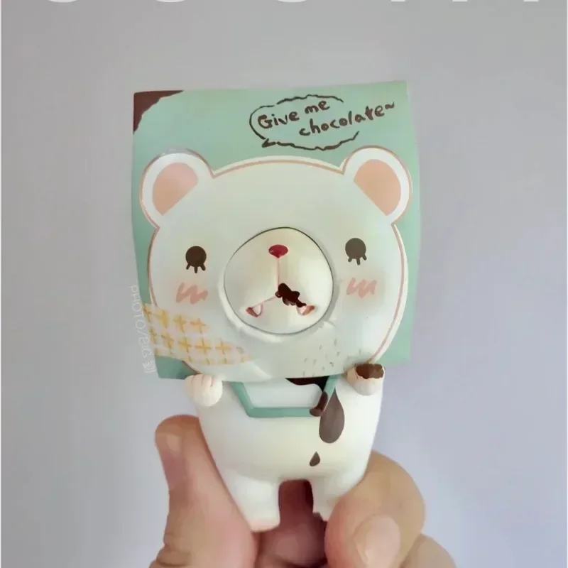 

Sooya Studio Ban Cat Boo Action Figure Doll Hanging Card Display Model Fashion Play Kawaii Figurine Room Decor Toy Kids Gift