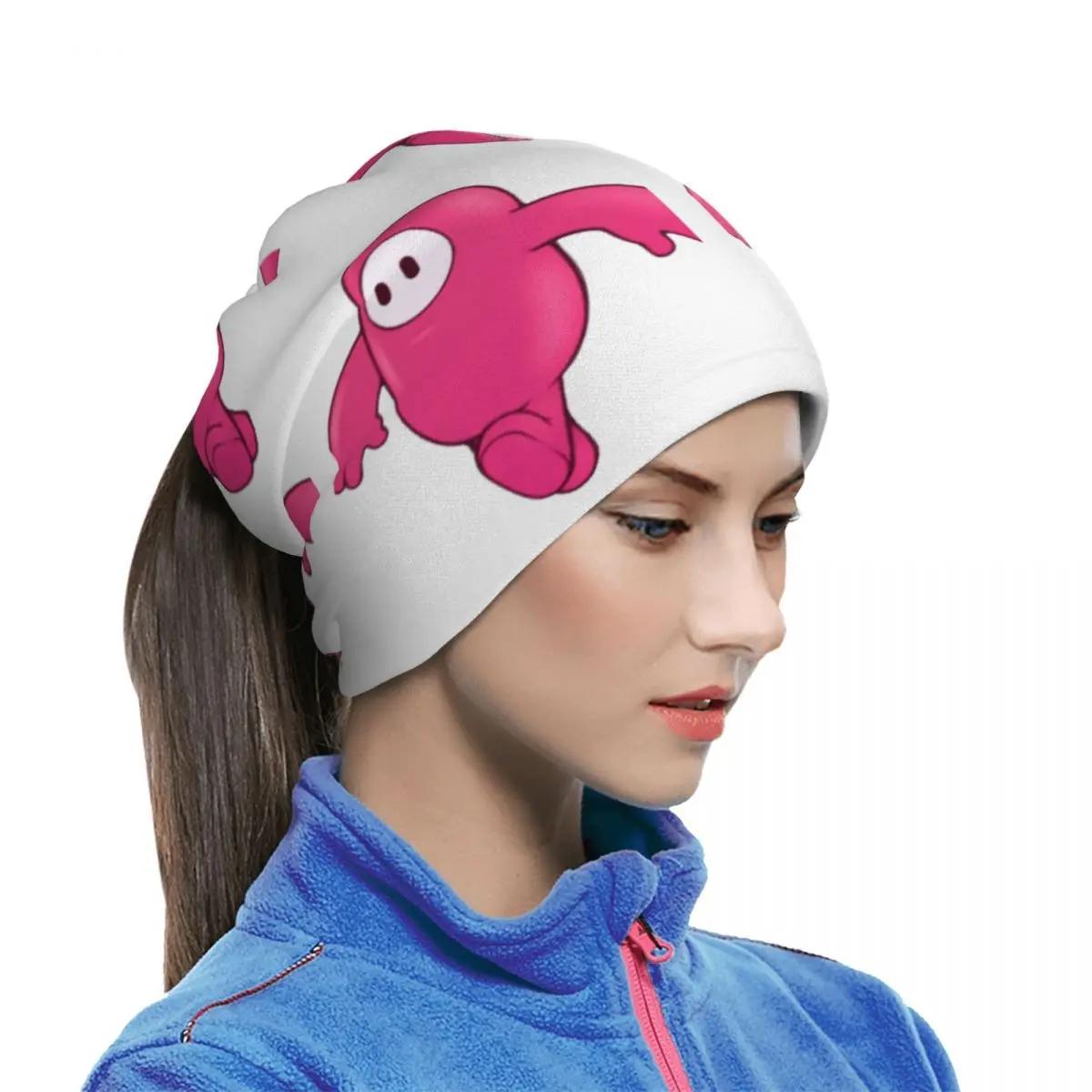 Fall Guy Characters Bandana Neck Cover Printed Wrap Scarf Riding Cycling Scarf Unisex Adult Washable