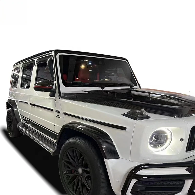 High Quality TC Style Dry Carbon Wheel Eyebrows Fender Flares Fit For G Class W463A W464 G63 G500 - view 4