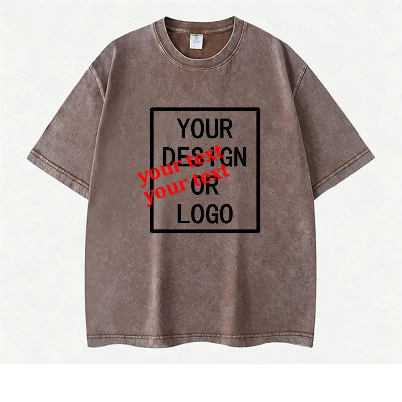 Custom Cotton T-shirt Personalized Your Design Here Custom Text Retro Style T Shirts Women Men Add Your Own Design DIY Shirts 69