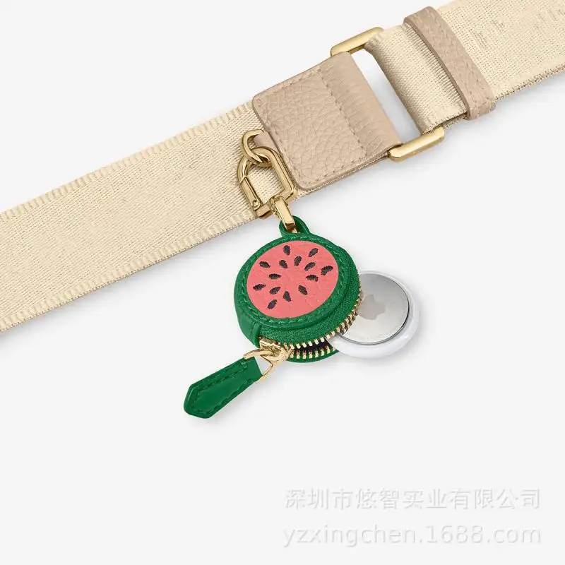 

1Pcs Fashion Mini Cute Fruit Shape Coin Purse Zipper Coin Bag Fruit Keychain Korean Style Keychain Earphone Bag Female