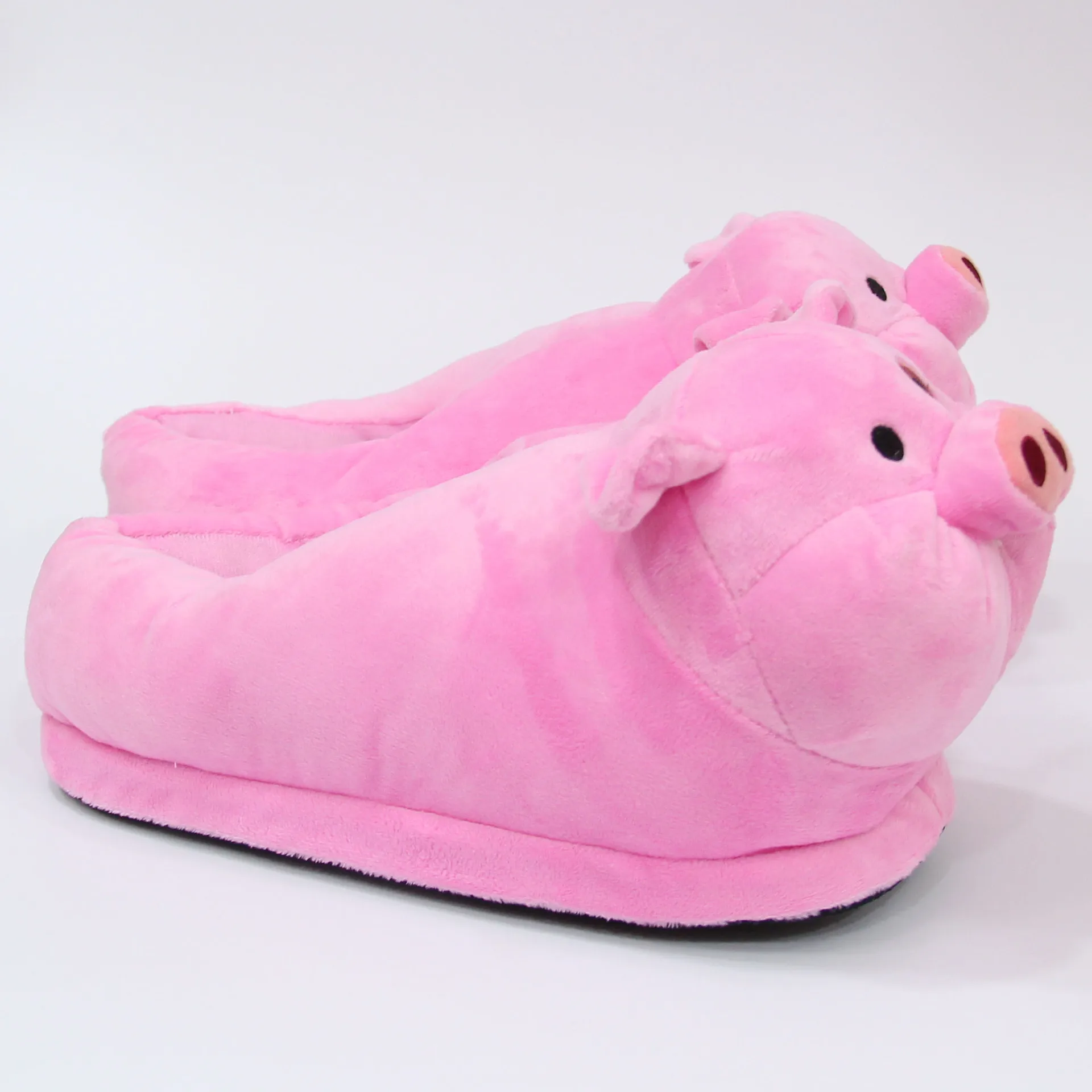 Anime Cartoon Disney Gravity Plush Shoes Cosplay Falls Waddles Pig Slippers Kawaii Cute Soft Warm Fans Collection Props