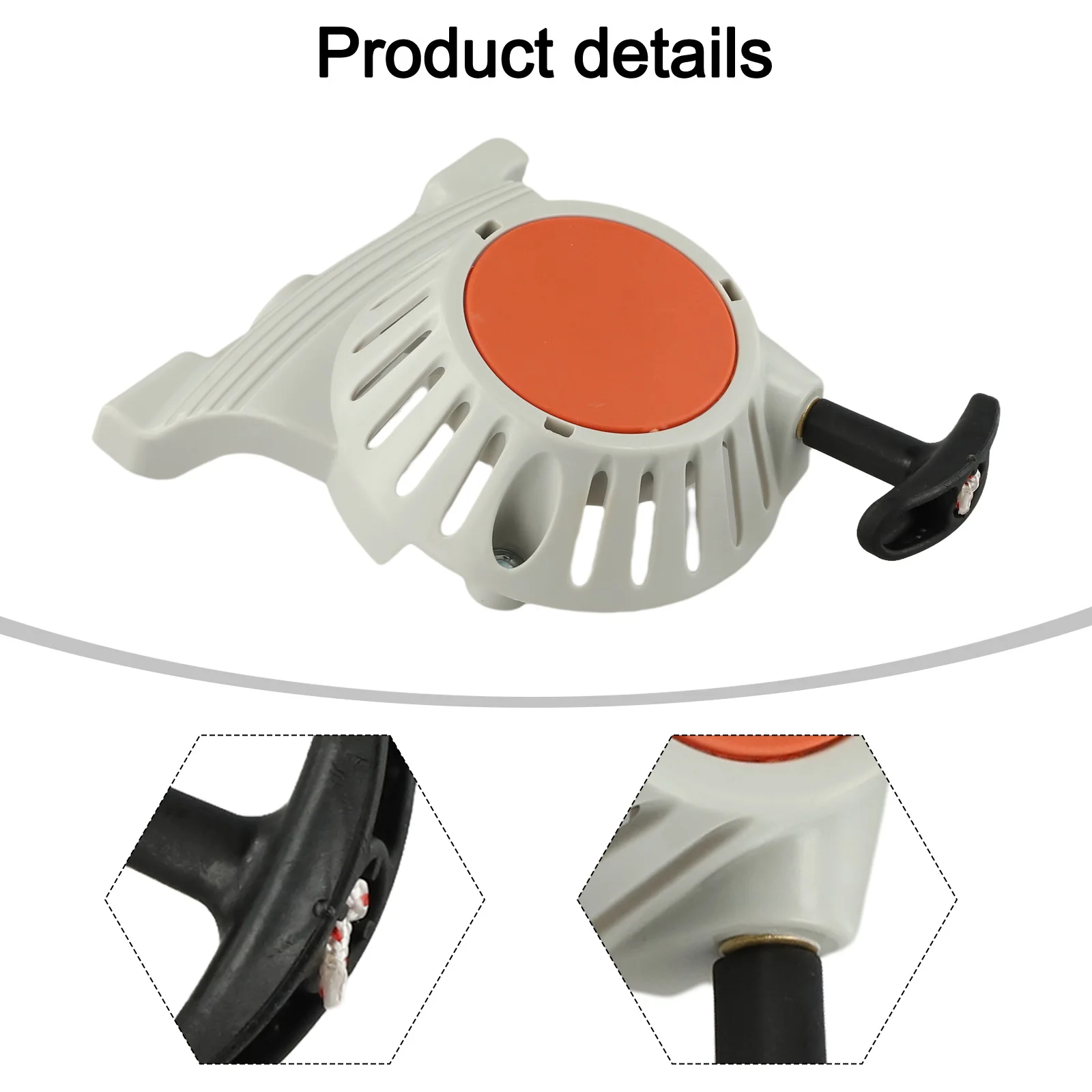 Recoil Pull Starter Kit Compatible with For FS87R FS90 FS110 & For FS130 Mowers Boost Your Productivity During Lawn Care Tasks