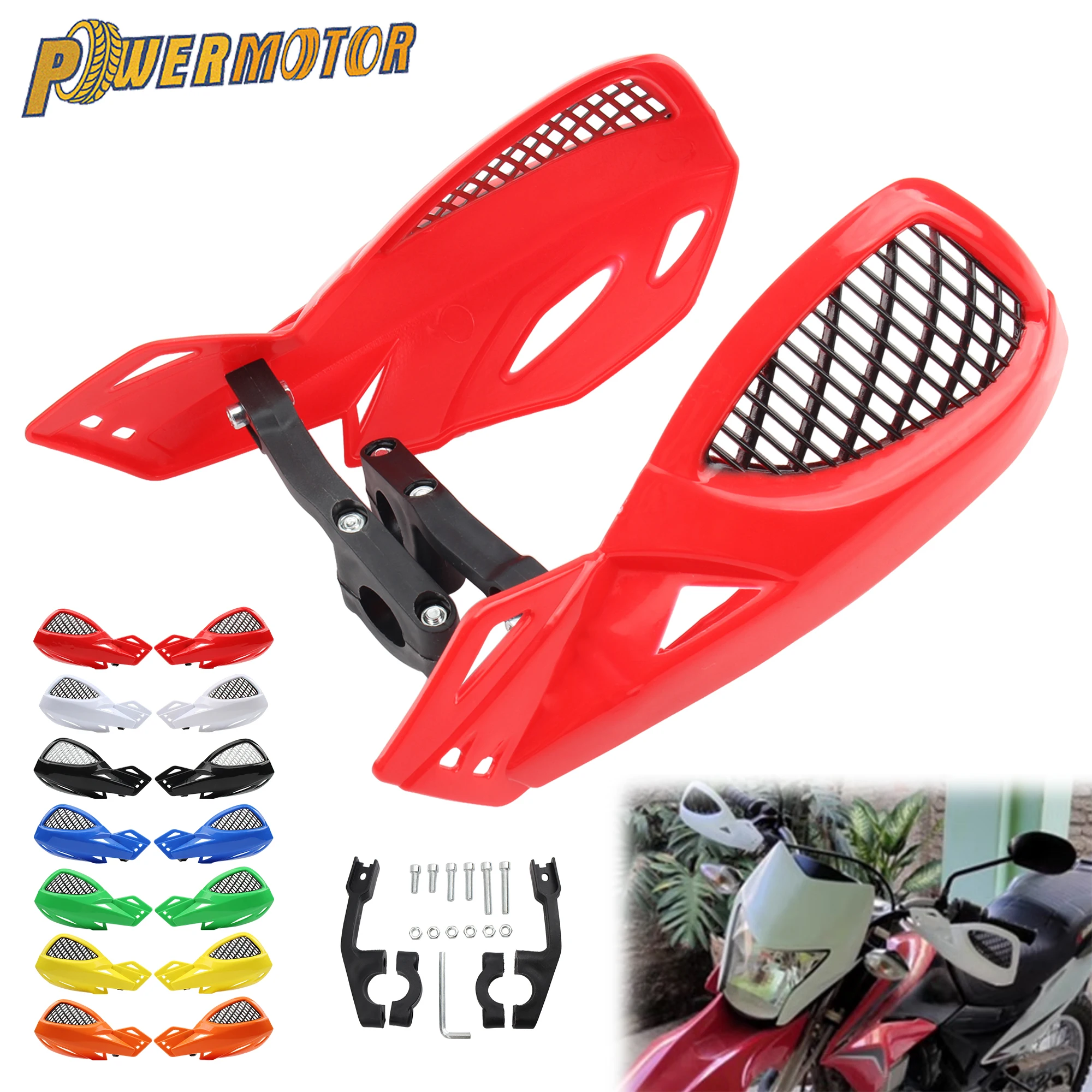

For Honda PCX125 PCX150 MSX125 Motorcycle Handguard Protection Accessories Dirt Bike Enduro Motocross 20mm Handlebar Hand Guards