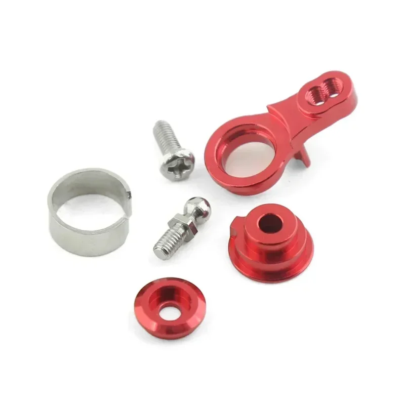 25T регулируемый демпфирующий сервопривод из алюминиевого сплава для 1:10 RC гусеничного автомобиля TRX4 TRX6, обновленные детали