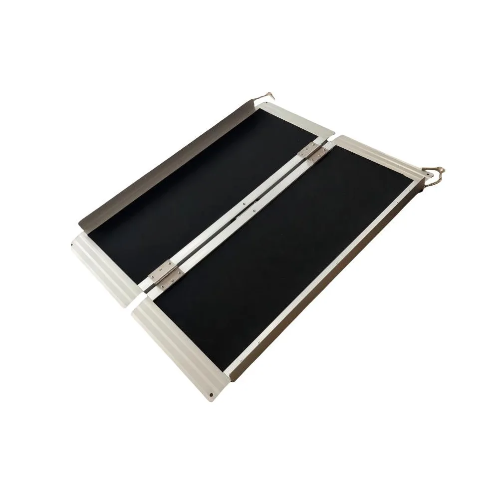 Barrier-free High-strength Aviation Aluminum Slope Mat Foldable Aluminum Ski-jump Ramp