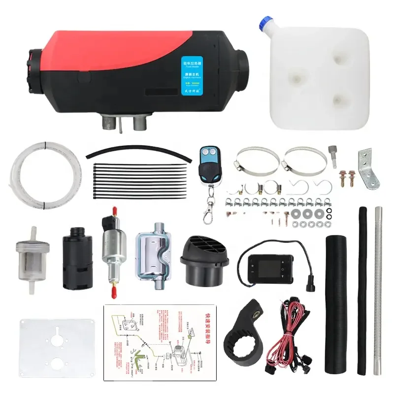 Split Type Noise Reduction Car 12V 5kw Truck Air Parking Heater Diesel Parking Heater