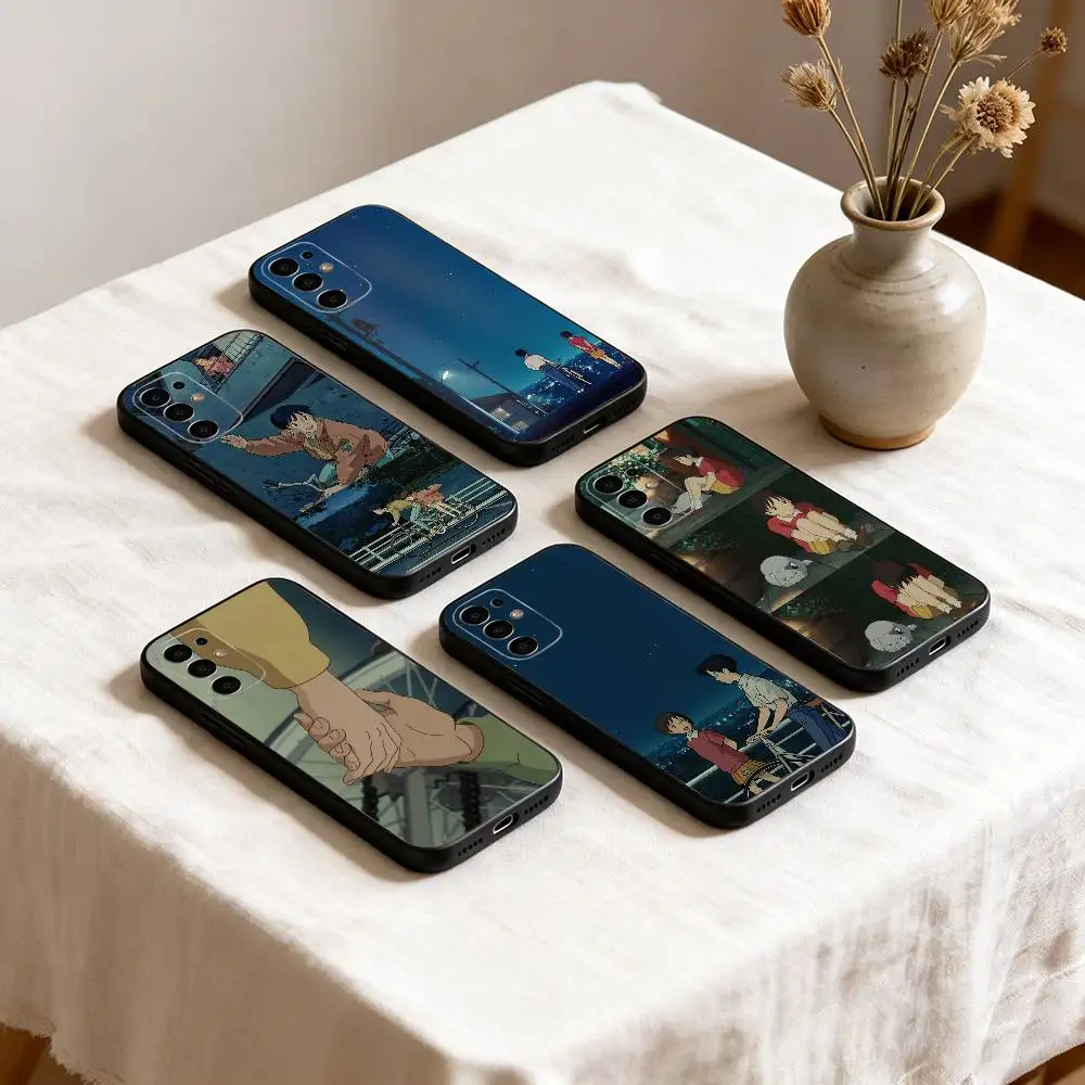 

Shizuku Seiji Whisper of the Heart Phone Case For Samsung S25,S24,S21,S22,S23,S30,Ultra,S20,Plus,Fe,Lite,Note,10,Black Cover