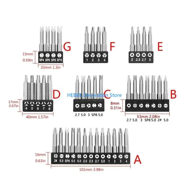 B0KC Versatile Screwdriver set Essential Screwdriver for Various Application