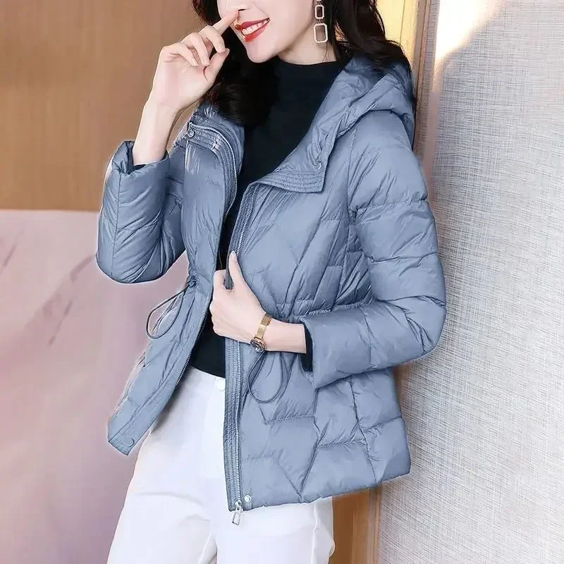 Blouson Jackets Zip-up Parkas Woman Warm Winter on Sale Hot High Quality Down Coats for Women Outdoor Clothes Demi-season Thick