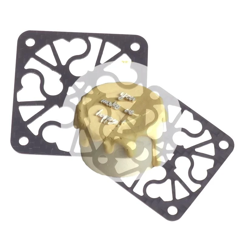 

[JT] 1 шт. крышка охлаждающего вентилятора 30 мм 35 мм 40 мм 45 мм 50 мм защитная плата из углеродного волокна для ARRMA TRAXXAS AXIAL Hobbywing EZRUN RC Car