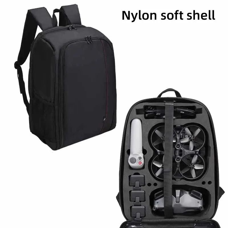 Portable Case Backpack PC Hard Nylon Waterproof Bag for DJI Goggles 2 FPV V2 Glasses Battery Charger for DJI AVATA Drone