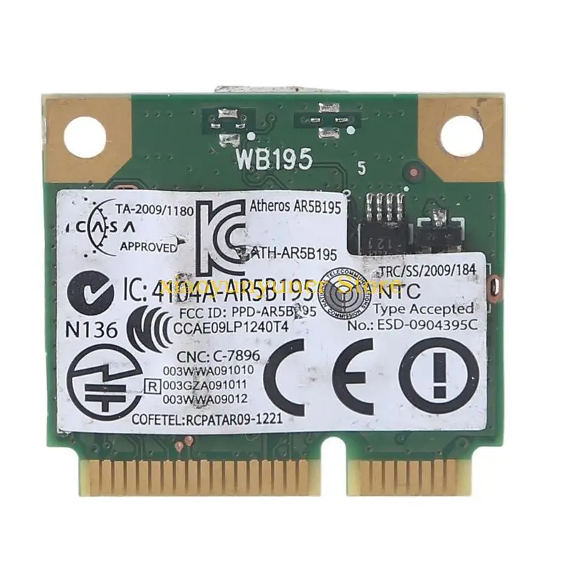 P9JB Cakupan Penuh Untuk DW1702 Atheros AR5B195 Wireless dan BT WiFi Card
