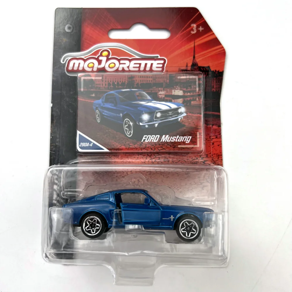 

Majorette Vintage car 1/64 FORD MUSTANG Diecast Model Car Kids Toys Gift