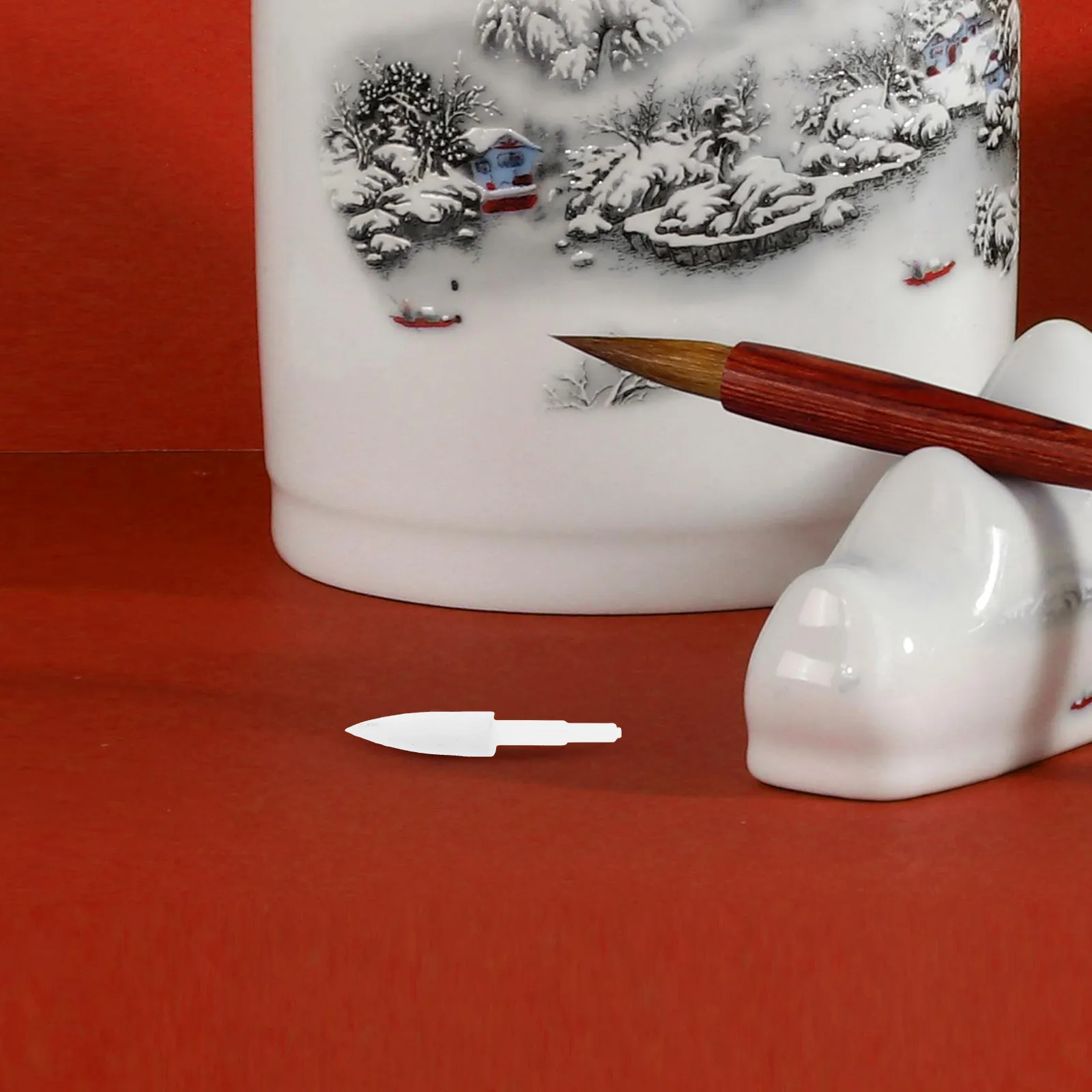 

60Pcs Comfortable Soft Tip Calligraphy Nibs Smooth Controlled Strokes Replacement Brush Tips for Acrylic Paint Markers Drawing