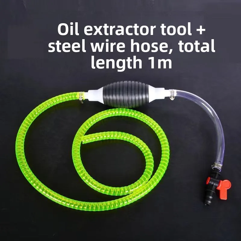 Universele auto brandstofpomp kit, knippijp, handmatige zuigpijp, duurzaam, 1 stuk voor vloeibare benzine, tuning brandstof, diesel pomp