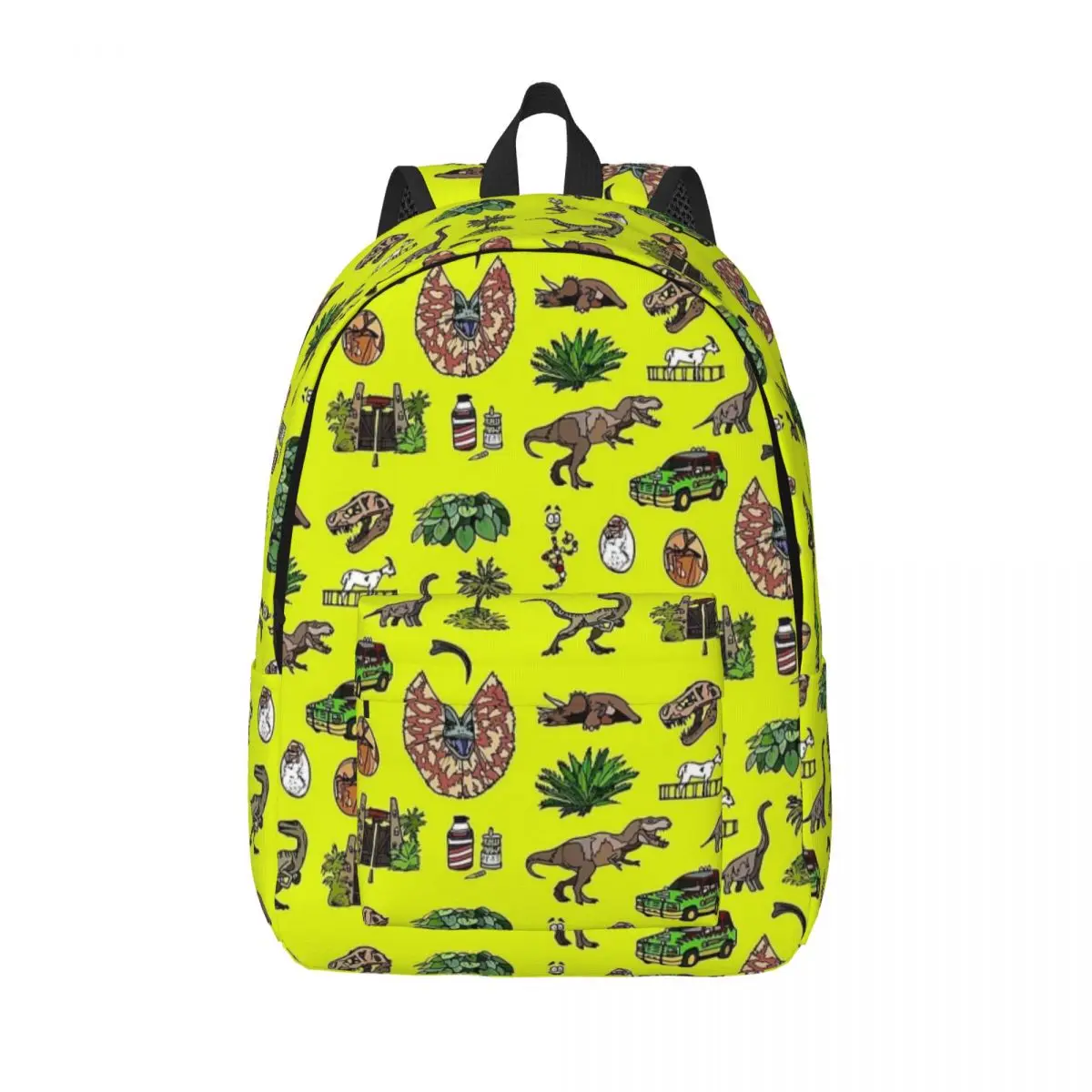 Jurassic Pattern Lighter Rex Dinosaur Backpack Middle High College School Student Book Bags Teens Daypack Durable