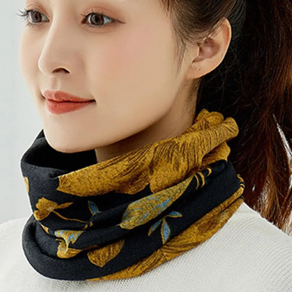 Mode Double tête casquette bavoir torsion casquette multi-fonctionnelle casquette masque casquette cou imprimé visage foulard écharpe cou plus chaud chapeaux