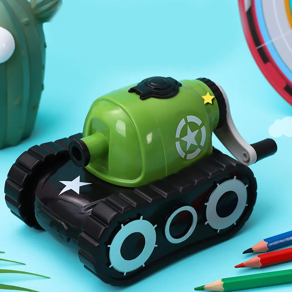 

Manual Pencil Sharpener for Students Teachers Portable Compact Handheld Crank Sharpener Colorful Creative Design School