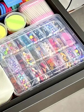 DIY Diamond Painting Embroidery Storage Box, Nail Art Jewelry Rhinestone Mosaic Storage Container, Multifunctional Storage Box
