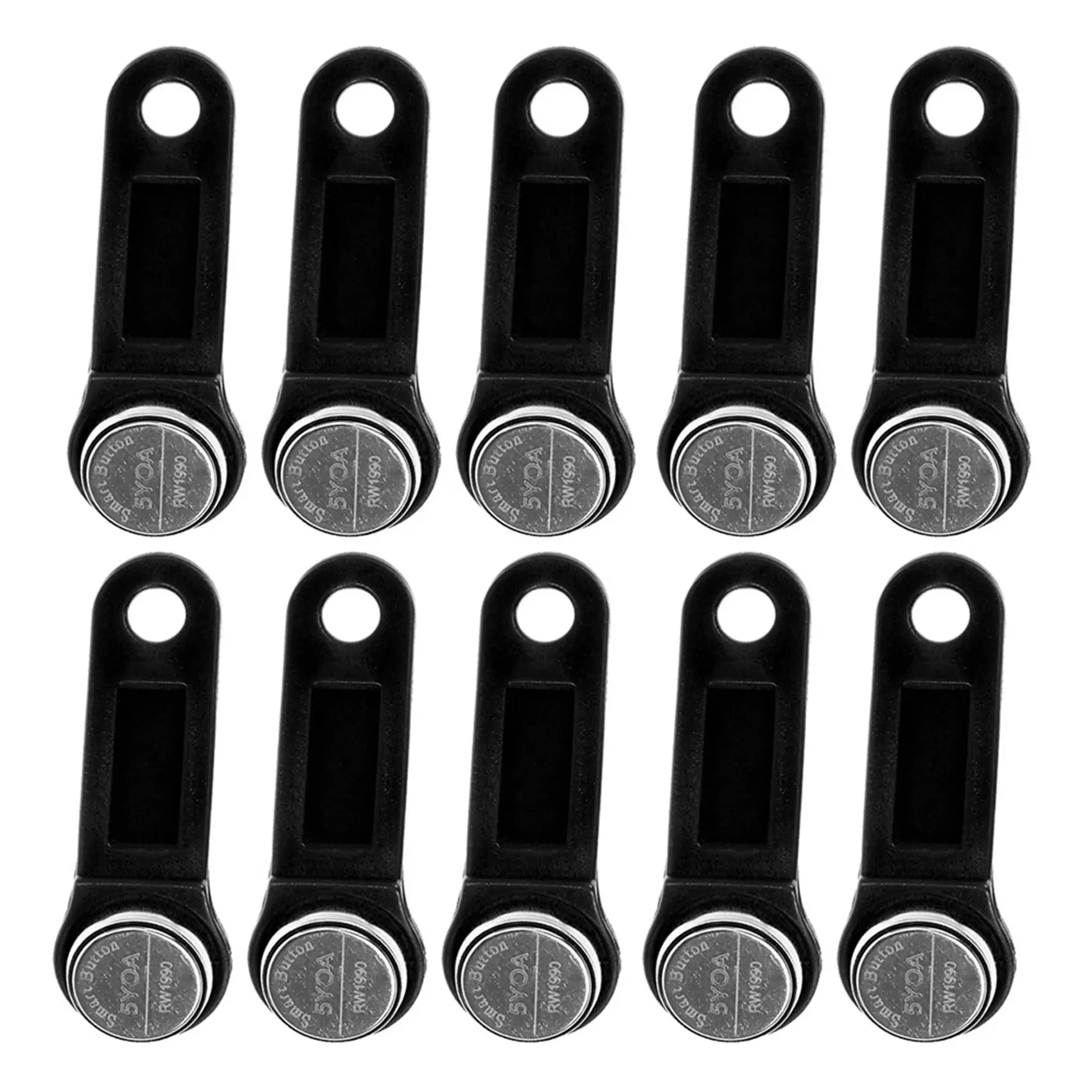 Stylish-20Pcs Rw1990 Rewritable Rfid Tm Touch Memory Key Ibutton Information Button Electronic Smart Key Card