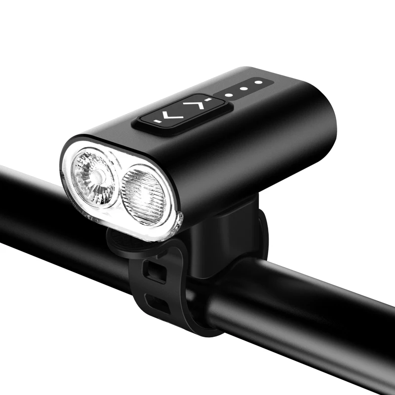 

Bike Accessories Bicycle Front Light 500LM Portable USB Rechargeable Led Lamp Aluminum Bicycle Front Light Set