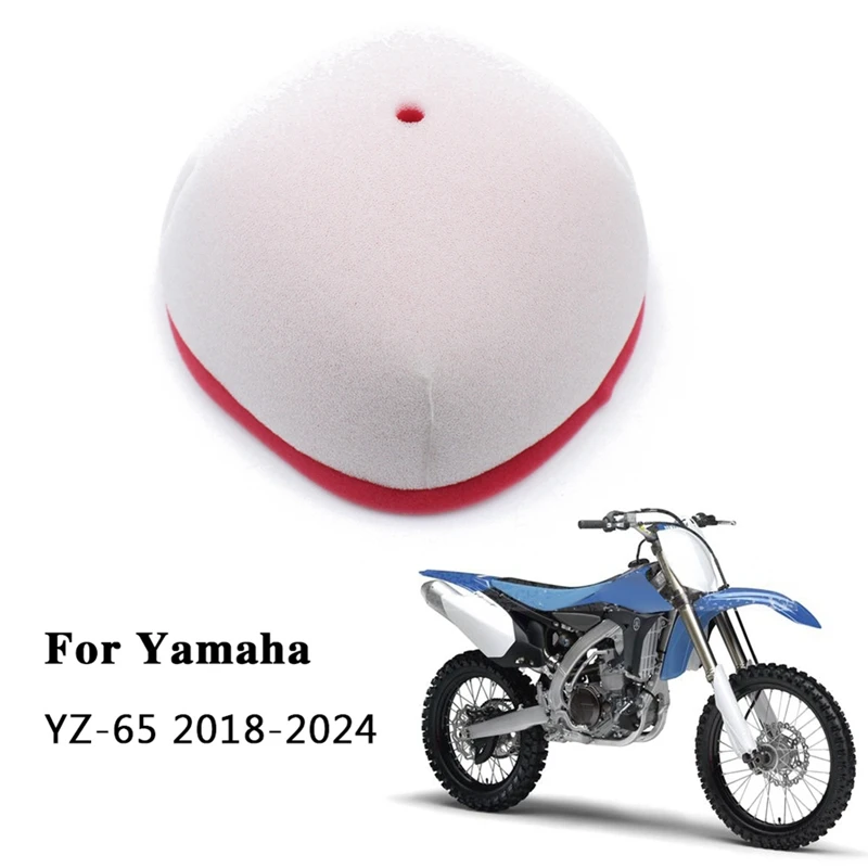 

Motorcycle Oil Filtration Air Filter Cotton for Yamaha YZ65 YZ-65 2018-2024 Motorcycle Accessories