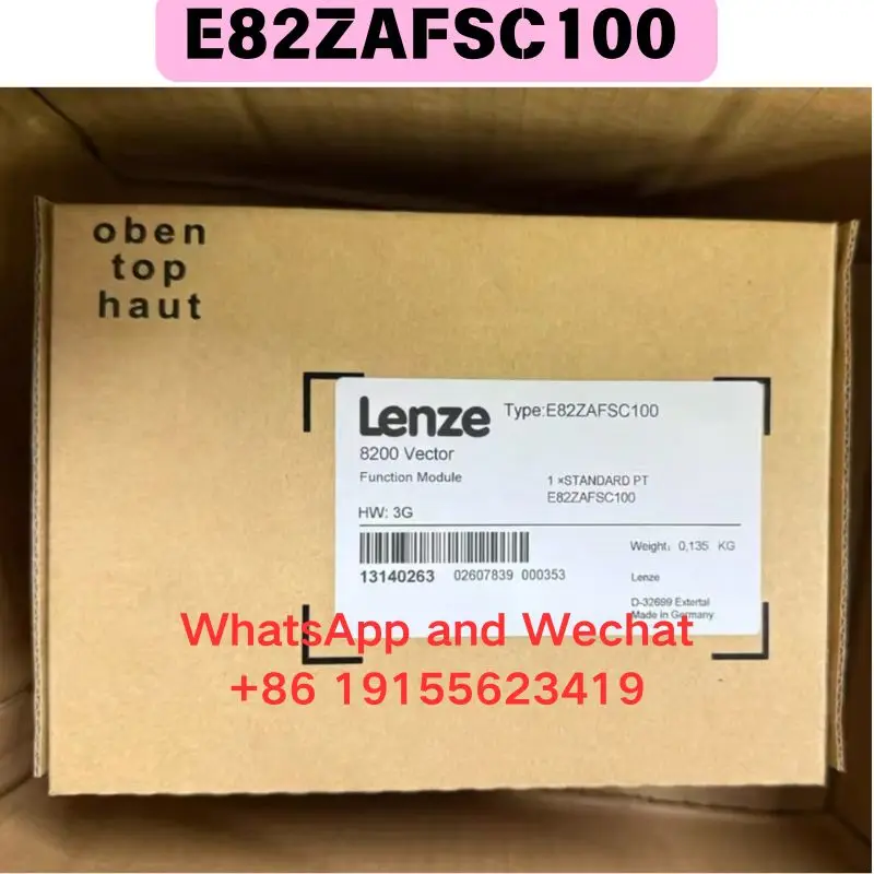 العلامة التجارية الجديدة الأصلية والمستعملة E82ZAFSC100 Luntz العاكس IO لوحة تركيبية اختبار وظيفي موافق التسليم السريع