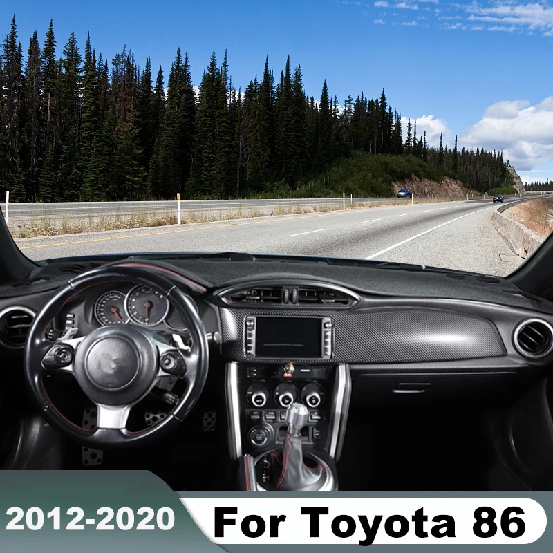 

For Toyota 86 GT86 FT86 Scion FR-S 2012 2013 2014 2015 2016 2017 2018 2019 2020 Car Dashboard Cover Avoid Light Pads Carpets