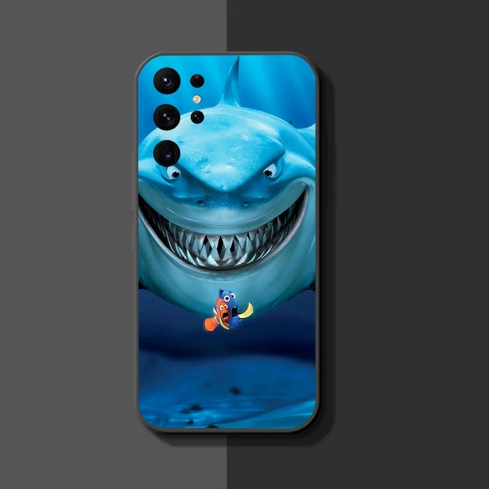 F-Finding Dory Phone Case For Samsung Galaxy A52 A12 A51 S21 Edge S22ULTRA S23 S20LITE Plus Ultra Black Cover