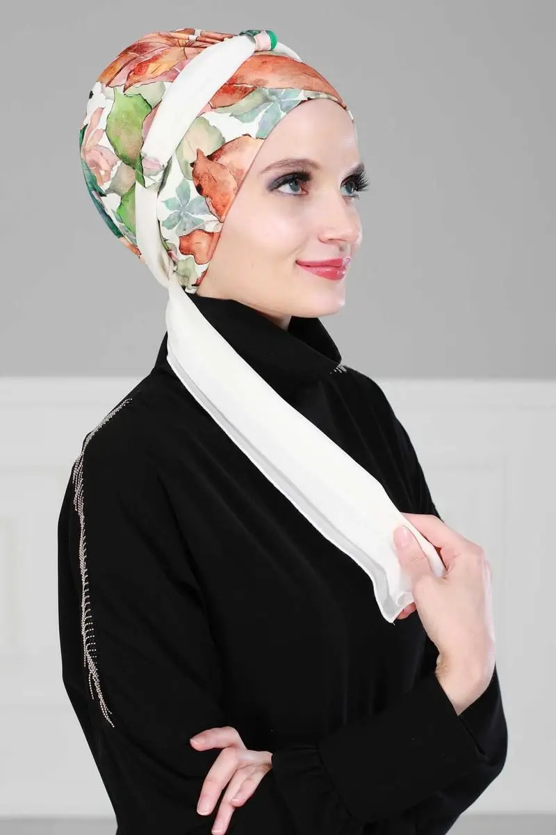 Chiffon com cinto penteado osso outono padrão