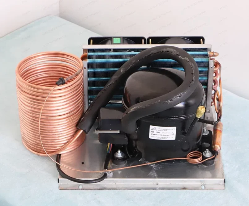 QD30W Chiller Repair & Upgrade Kit: Complete 220V Micro Refrigeration Unit with Compressor & Pump, Restores Full Performance