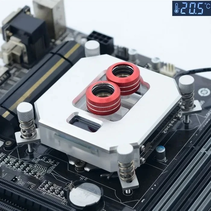 Computer water cooling head 2020 UPR-2020I LCD temperature display VA screen