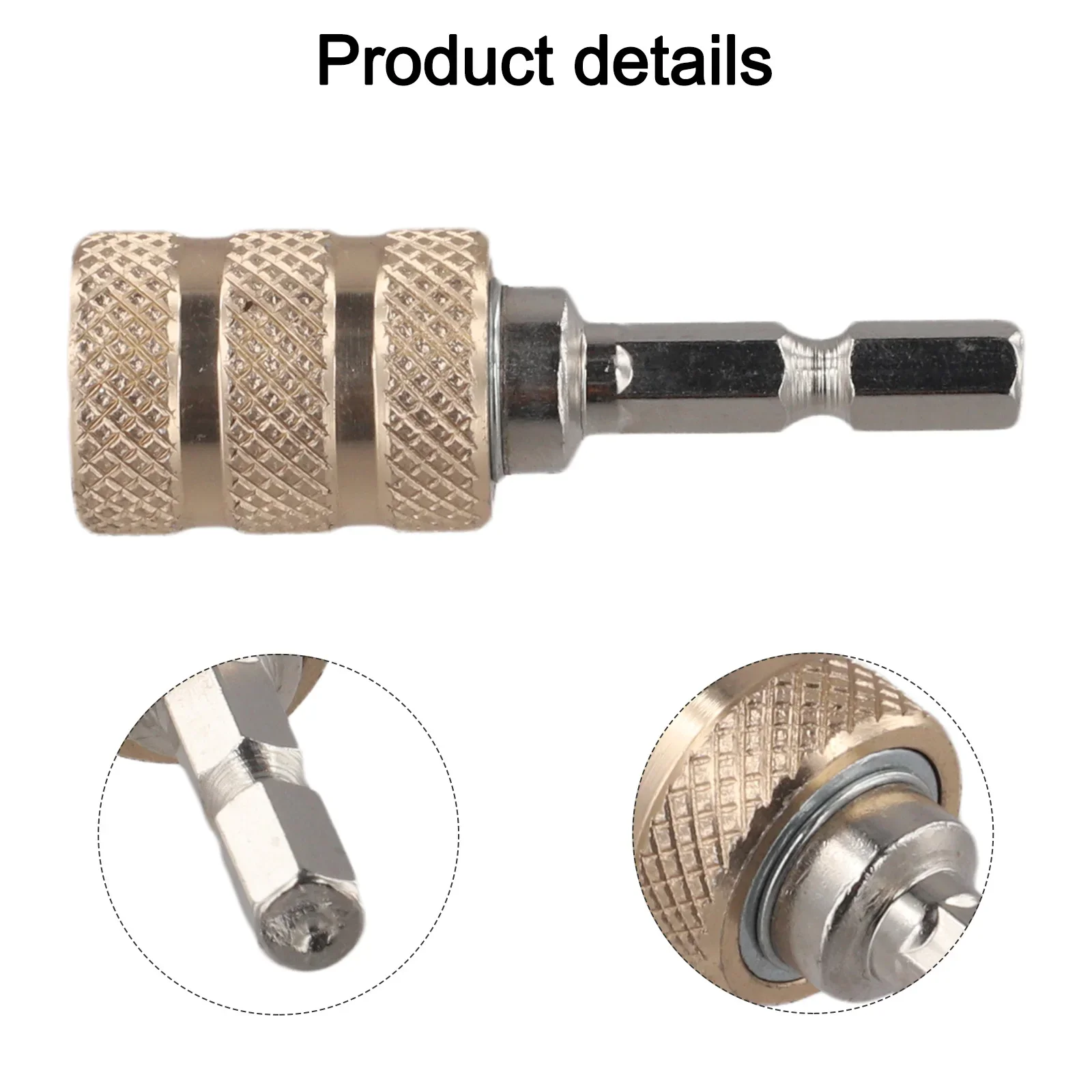 1pc Quick Change Connector Self-locking Magnetic Bit Extension Rod For Cordless Power Drills Electric Tool Parts