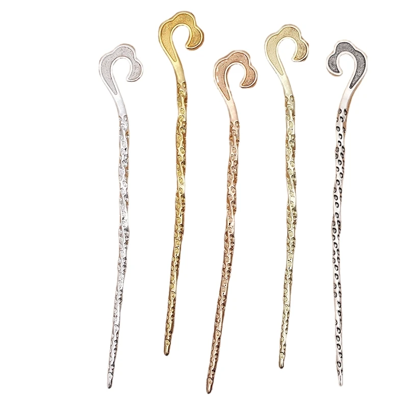 BoYuTe Alloy Hair Stick Handmade Materials Factory Supply Vintage Diy Hair Jewelry Accessories and Components
