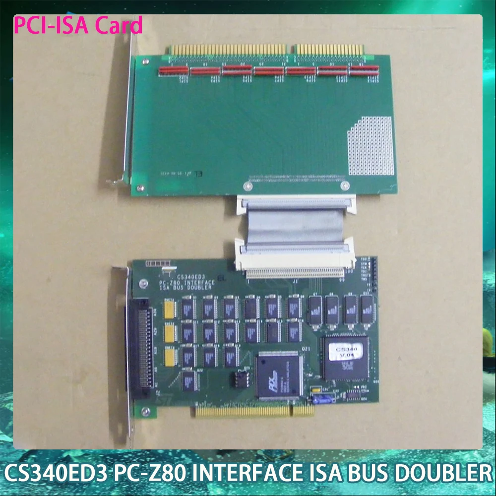 

CS340ED3 PC-Z80 ИНТЕРФЕЙС ISA BUS DOUBLER Карта PCI-ISA для промышленного компьютера